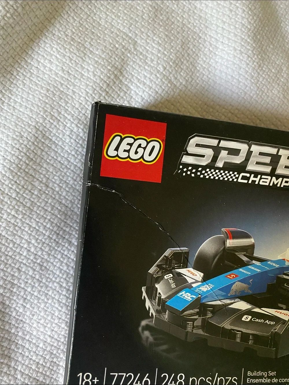 LEGO Speed Champions Visa Cash App RB VCARB 01 F1 Race Car Model Kit 77246